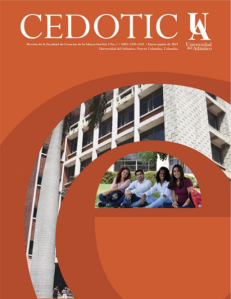 Revista CEDOTIC, Vol. 4. No. 1. Enero-Junio de 2019